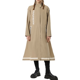 Women's Outdoor Jacket Hiking Jacket rain coat Outdoor Waterproof Windproof Quick Dry Lightweight Hiking Outfits Hiking Clothes Autumn / Fall Raincoat Camping