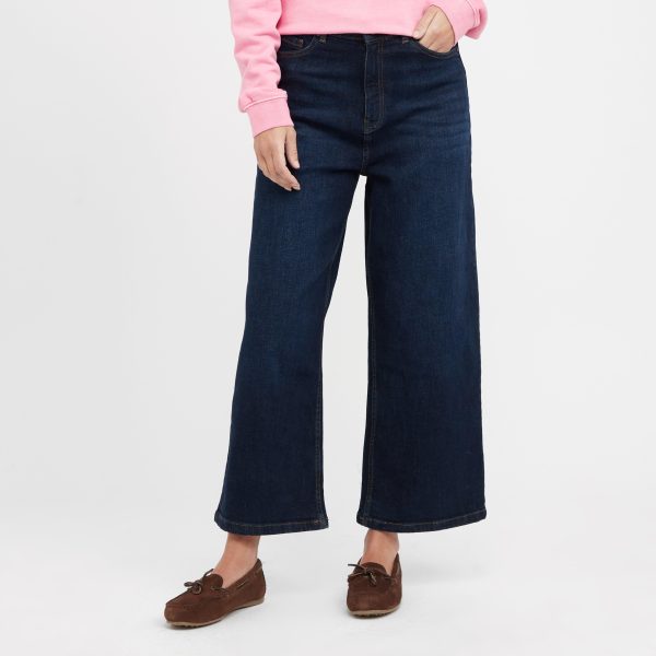Women's Relaxed Leg Cropped Jeans
