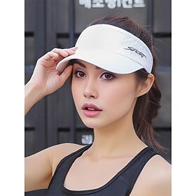 Women's lightweight, quick drying, breathable sports top sun hat - stylish and practical, suitable for golf, running, tennis and other outdoor activities