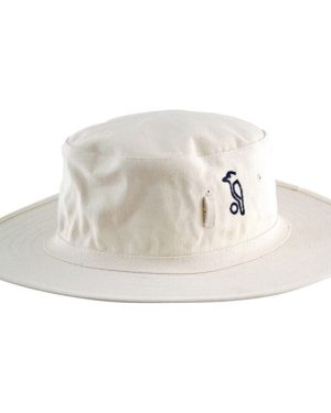(X-Large) Kookaburra Cricket Hat in Beige - Anti Crinkle Wide Brim & Internal Towel