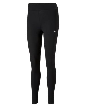 (XL, Black) Puma Womens/Ladies ESS Logo Leggings