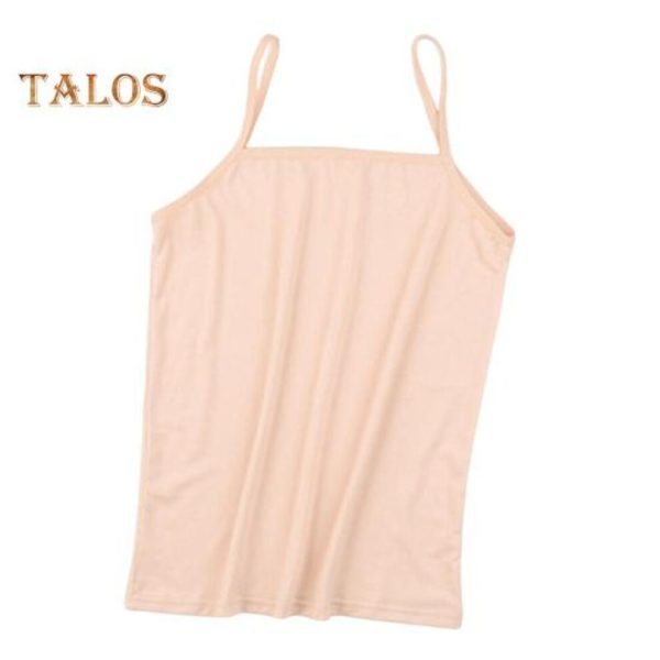 (XL, beige) Summer Sling Vest Square Collar Sleeveless Solid Color Camisole Slim Fit Tank Top Women Lightweight Camisole Streetwear