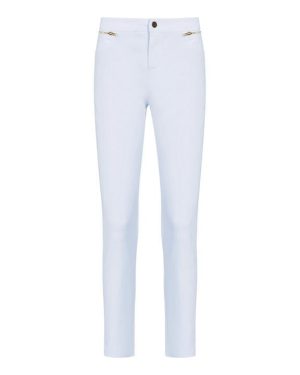 Yumi Stretch Jeggings - White