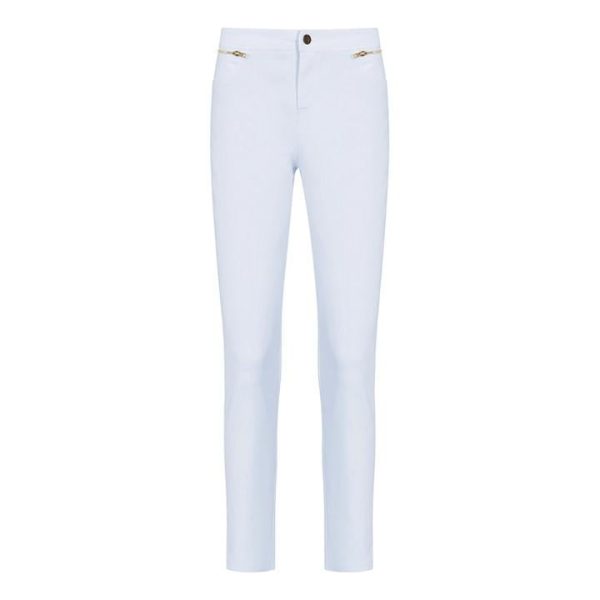 Yumi Stretch Jeggings - White