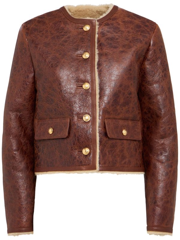 Zanie Short Shearling Coat