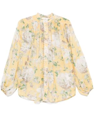 Zimmermann Acacia Printed Blouse