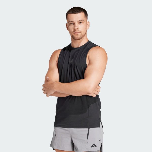 adidas Designed for Training Workout Tank Top - Black