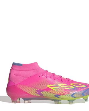 adidas F50 Elite Mid-Cut Firm Ground Football Boots Womens - Pink