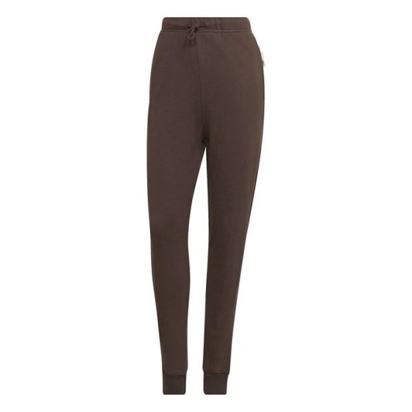 adidas High Waisted Tracksuit Bottoms Womens - Brown