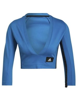 adidas Sportswear Mission Victory Long-Sleeve Top Womens - Blue