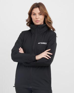 adidas Terrex Women's Multi Essentials 2L Rain Jacket, Black