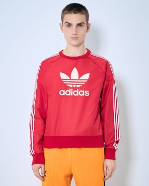 adidas by Wales Bonner Logo Motif Sweatshirt - Sweatshirts Red L