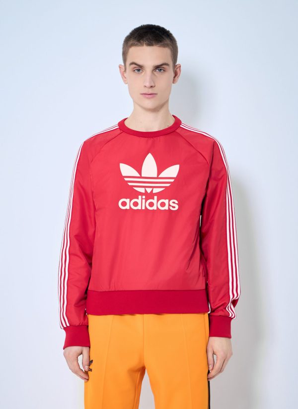 adidas by Wales Bonner Logo Motif Sweatshirt - Sweatshirts Red L