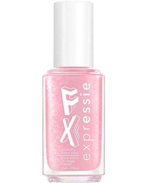 essie Expressie FX QuickDry Vegan Nail Polish Pink Chromatic Top Coat Faux Real 033 fl oz