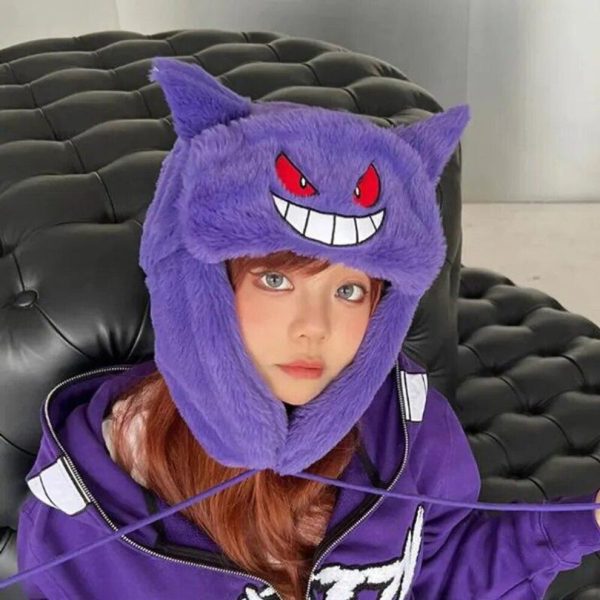 (purple, Onesize) Ushanka Purple Winter Trapper Women's Ski Hat Real She