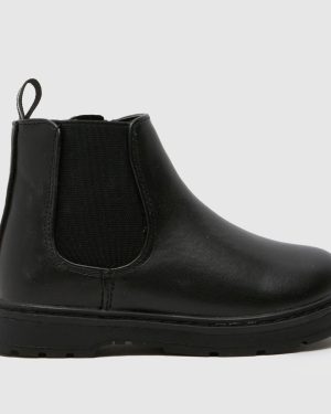 schuh Black Coolest Chelsea Toddler Boots