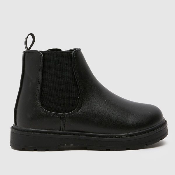 schuh Black Coolest Chelsea Toddler Boots