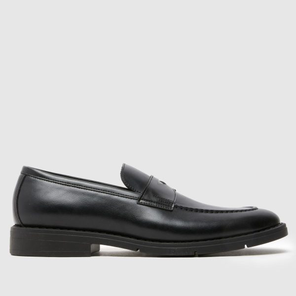 schuh Rogan Loafer Shoes in Black