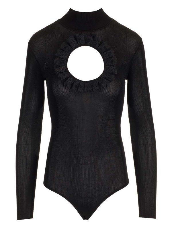 self-portrait Knitted Bodysuit