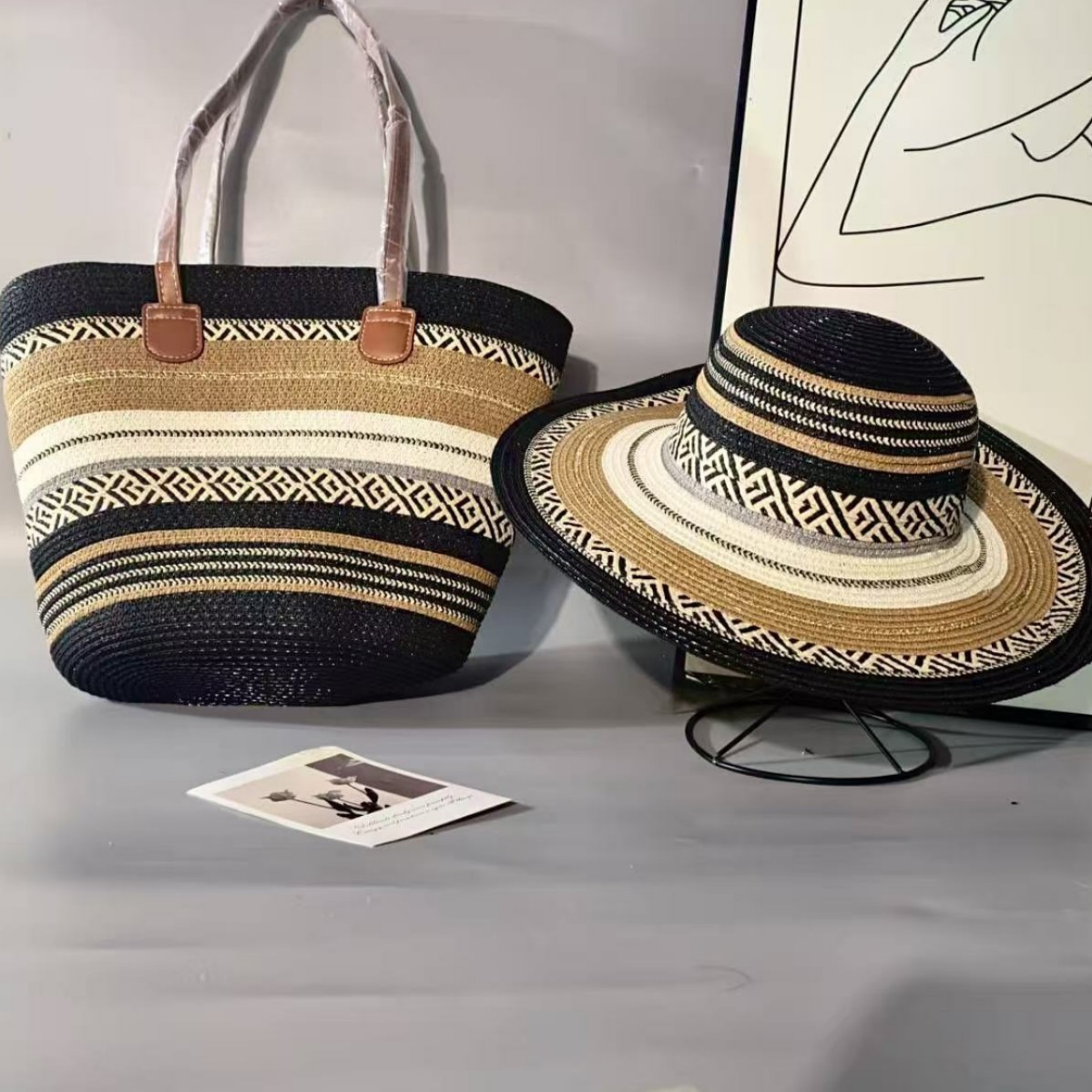 Black Leather Tote Bags