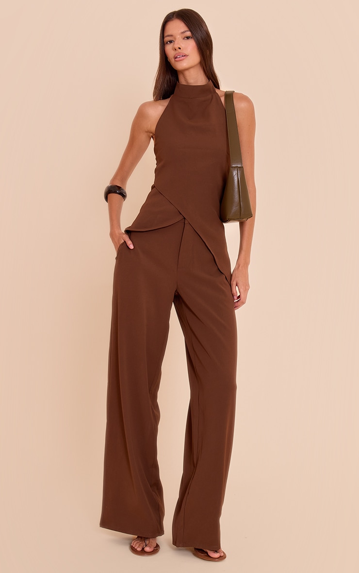 Tailored Floral Trousers in Jewel Tones
