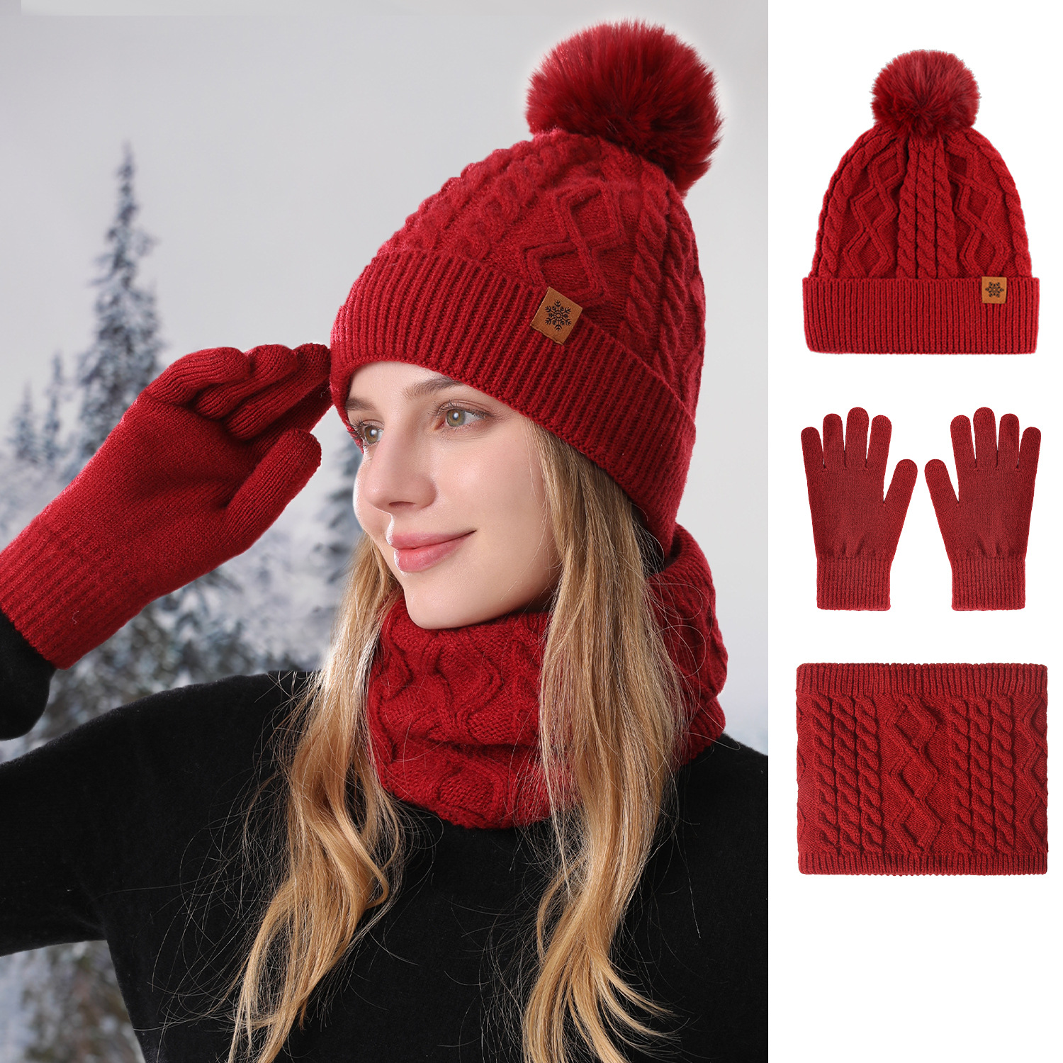 Oversized Wool Beanies in Substantial Knits