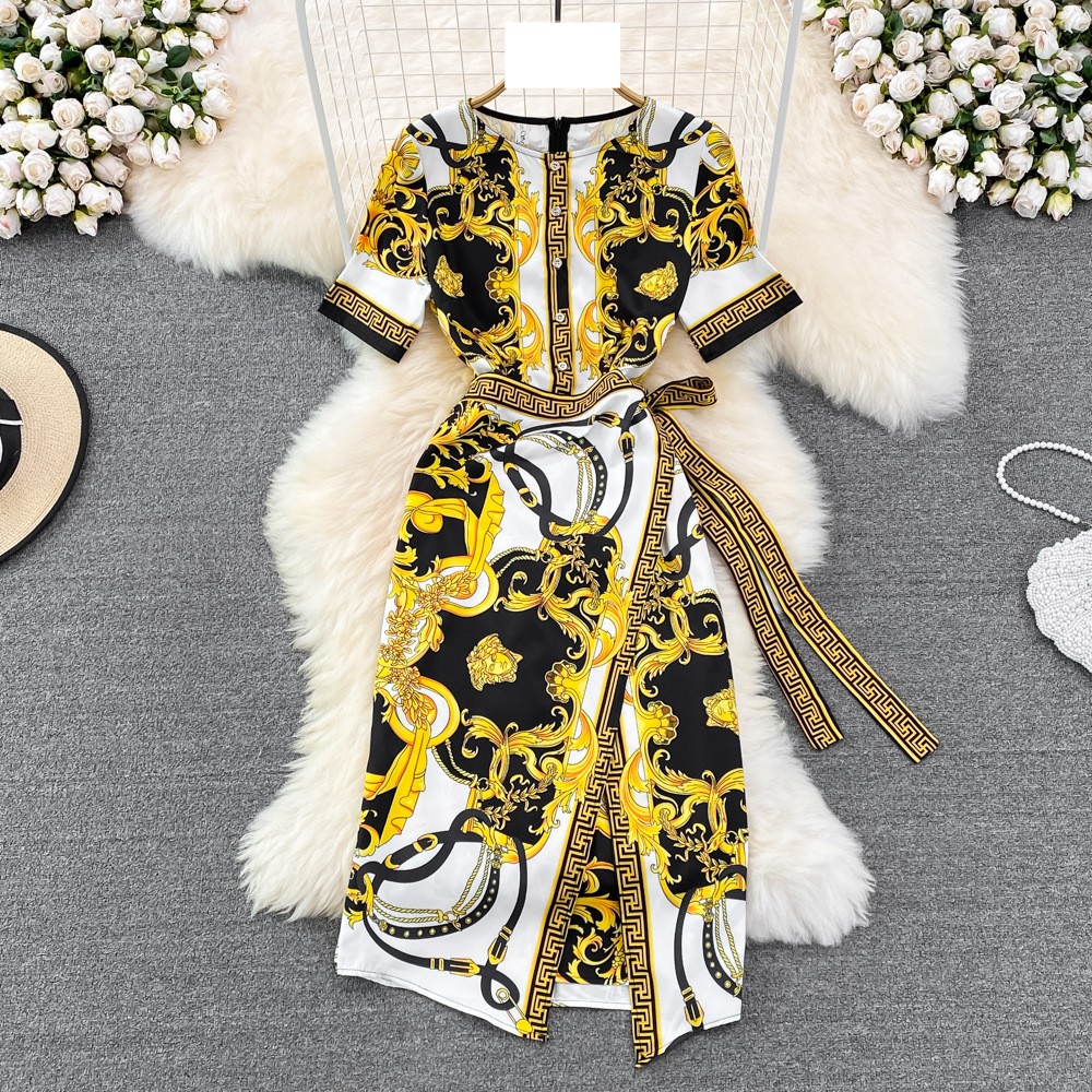Printed Casual A-Line Dresses