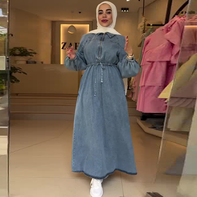 Oversized Midi Denim Dresses for Relaxed Styling
