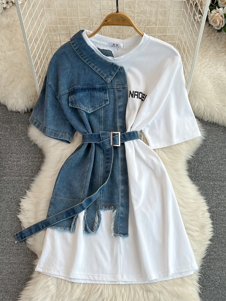 Fitted Shirt Dresses in Nude with Belted Option