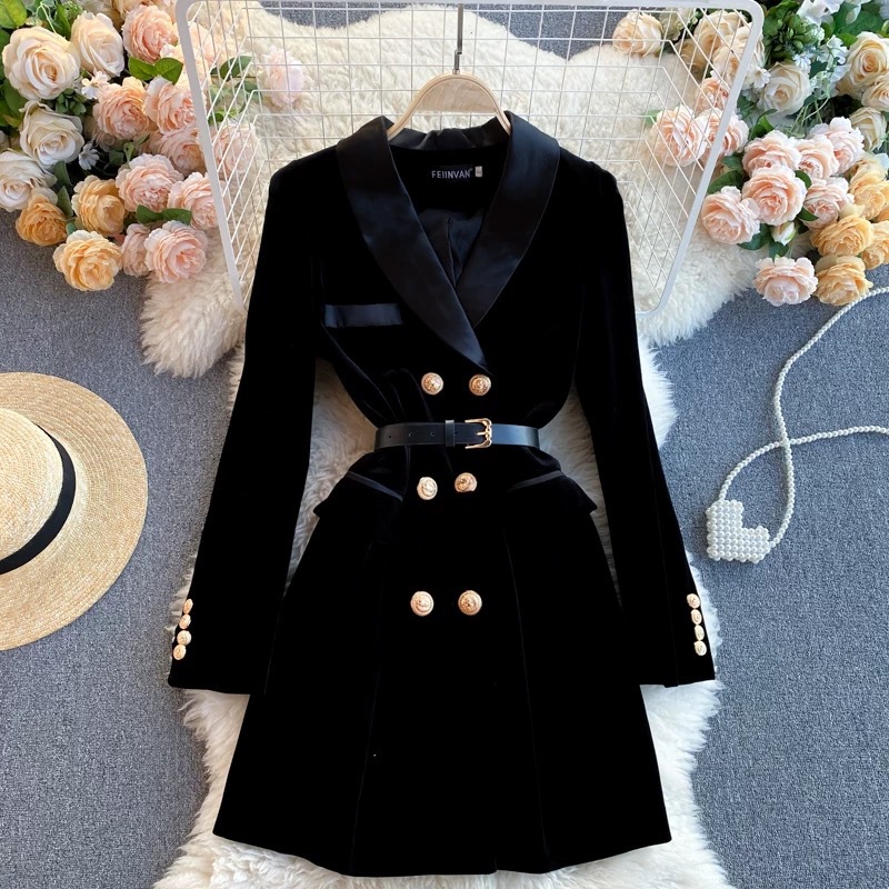 Deep Jewel Velvet Blazers for Evening