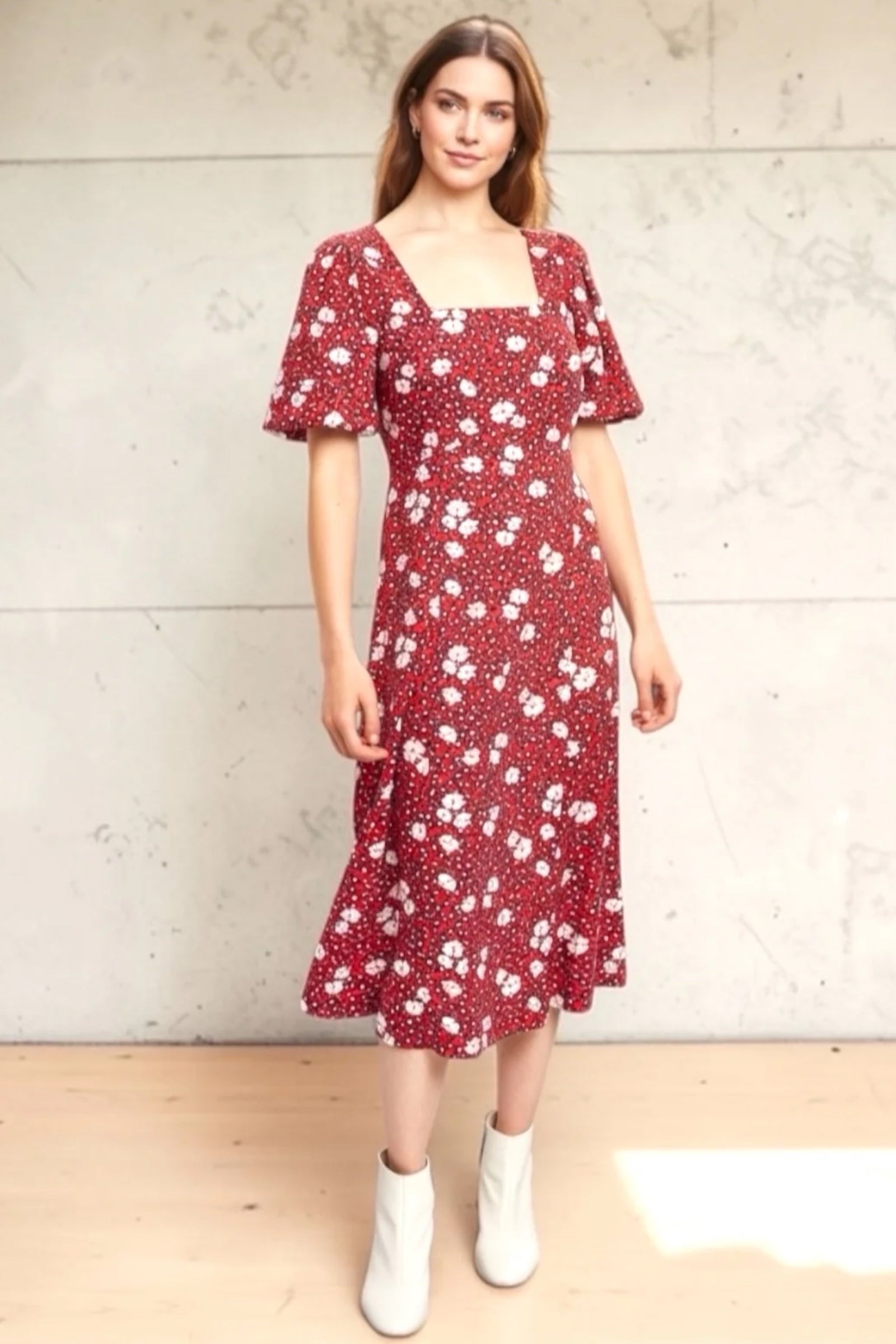 Red Zebra Print Dresses