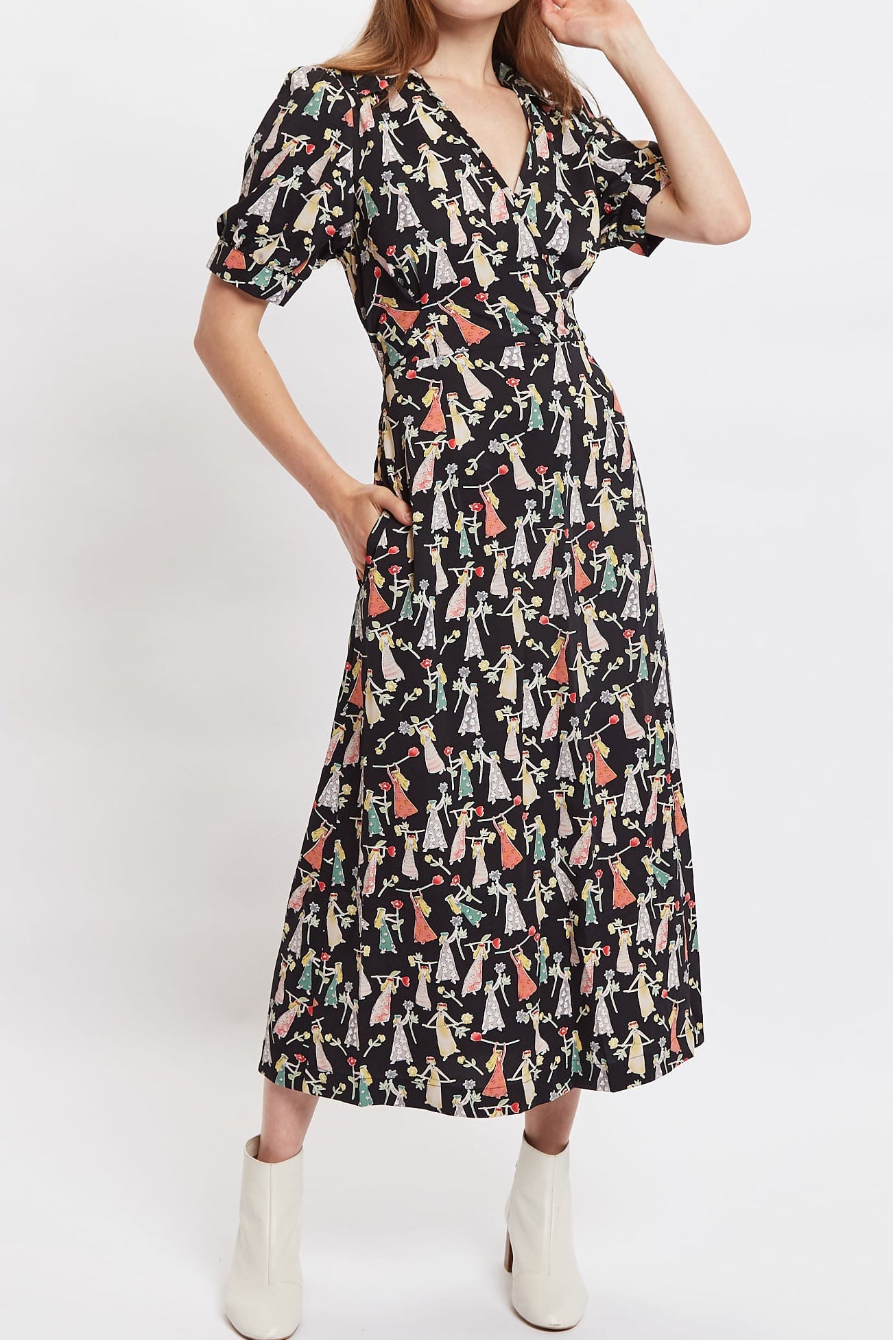 Gold Metallic Wrap Dresses for Evening Versatility