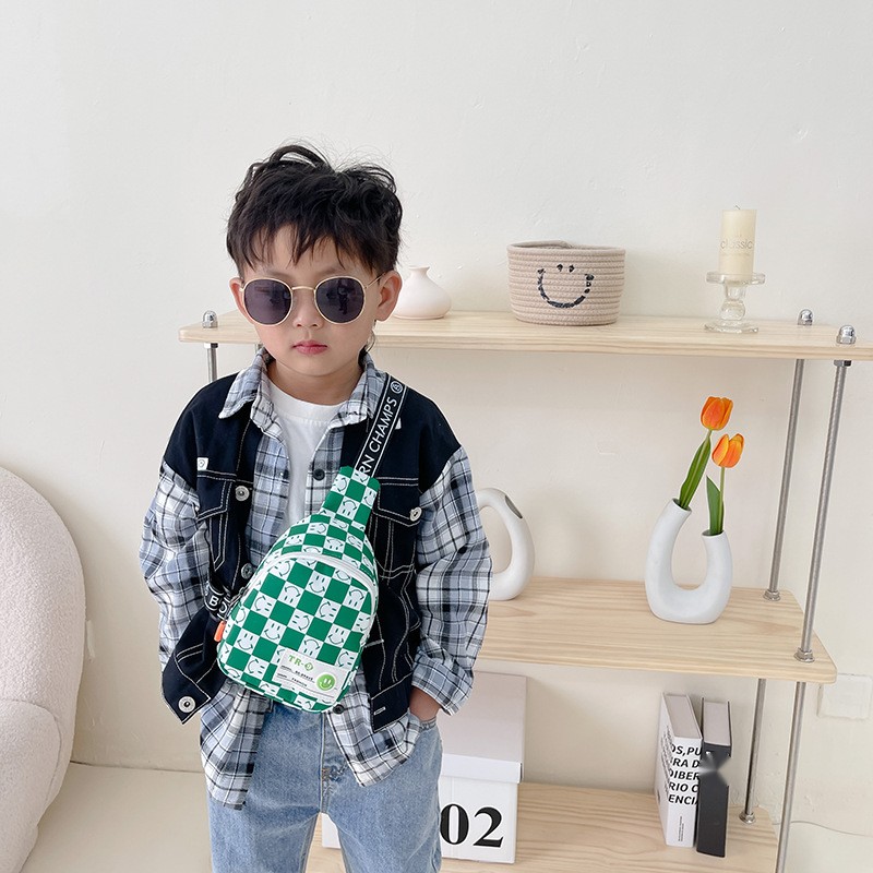 Printed Canvas Shoulder Bags