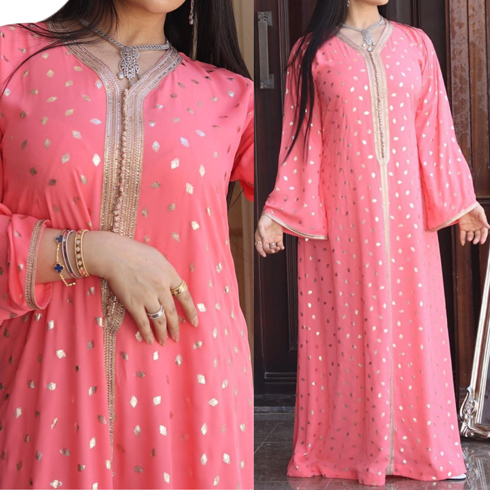 Bold Floral Printed Tunic Dresses