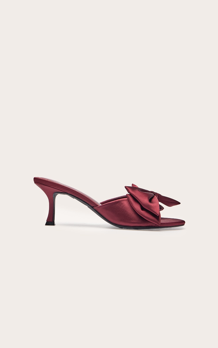 Pointed Heeled Mule