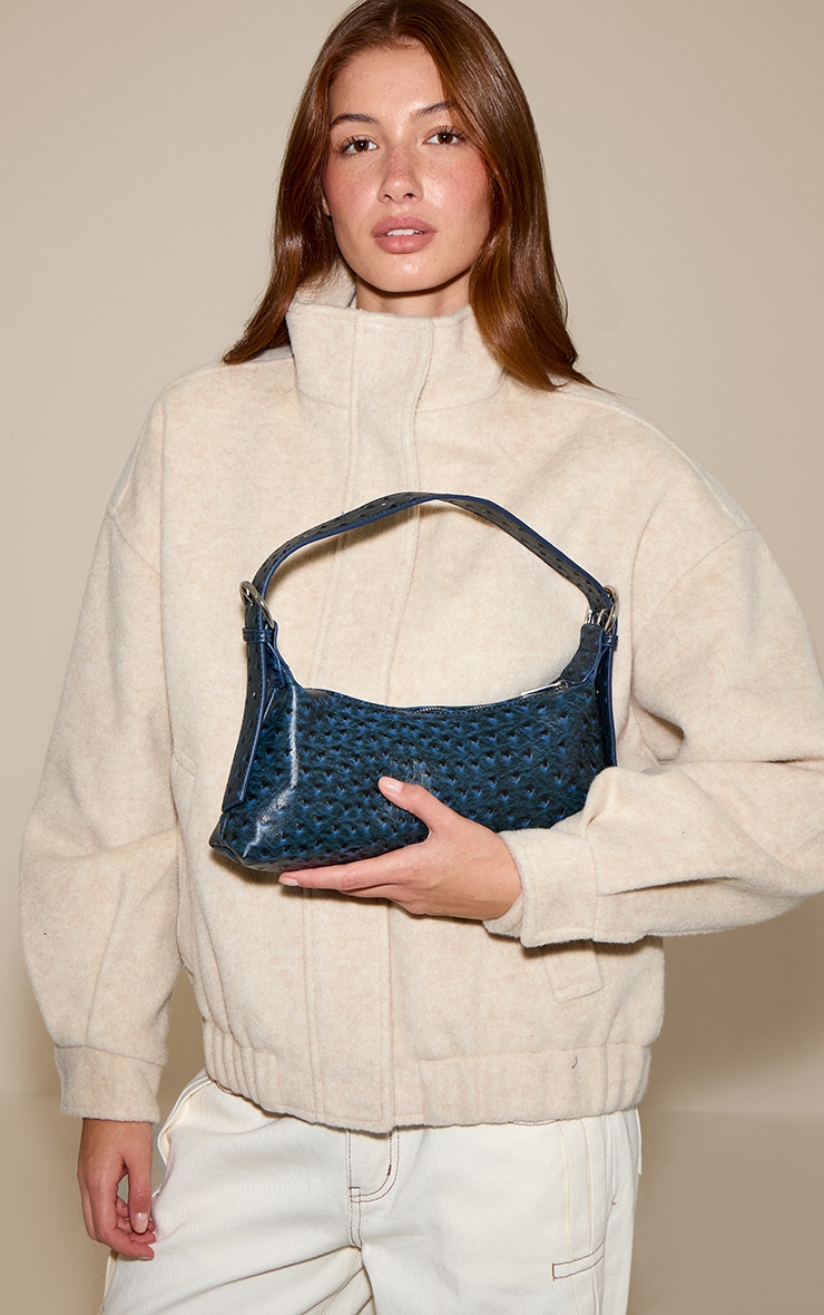 Leather Shoulder Bags with Distinct Hardware