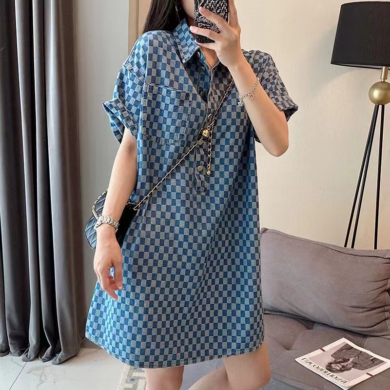 Blue Denim Mini Dresses for Seasonal Transitions
