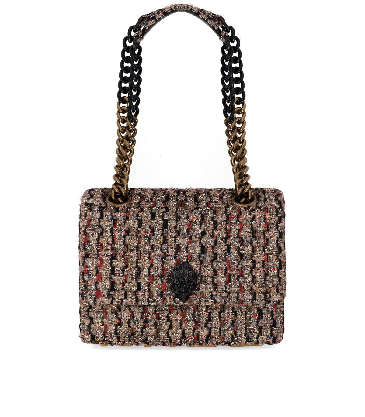 KURT GEIGER LARGE KENSINGTON MULTICOLORED SHOULDER BAG