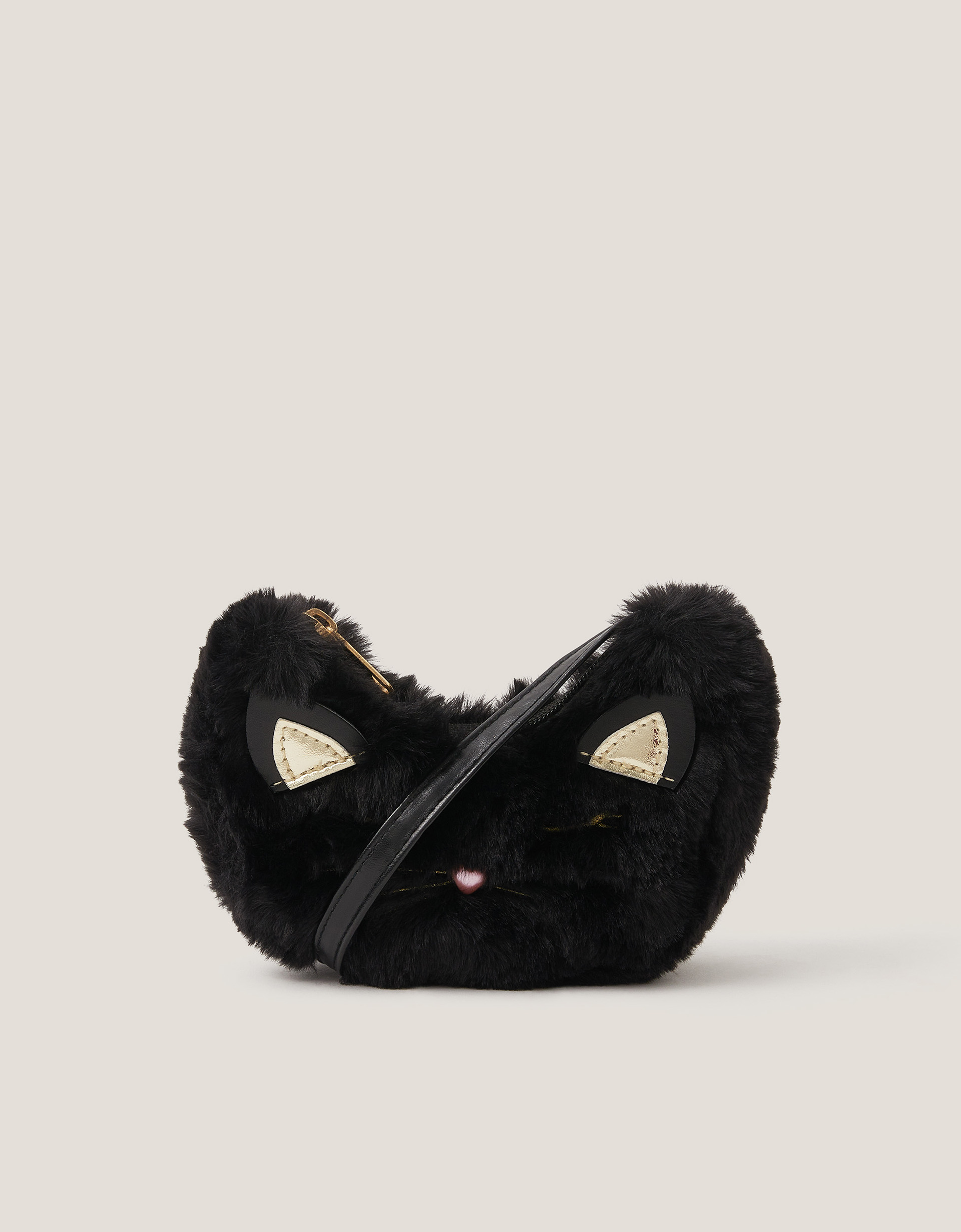 Fluffy Cat Crossbody Bag