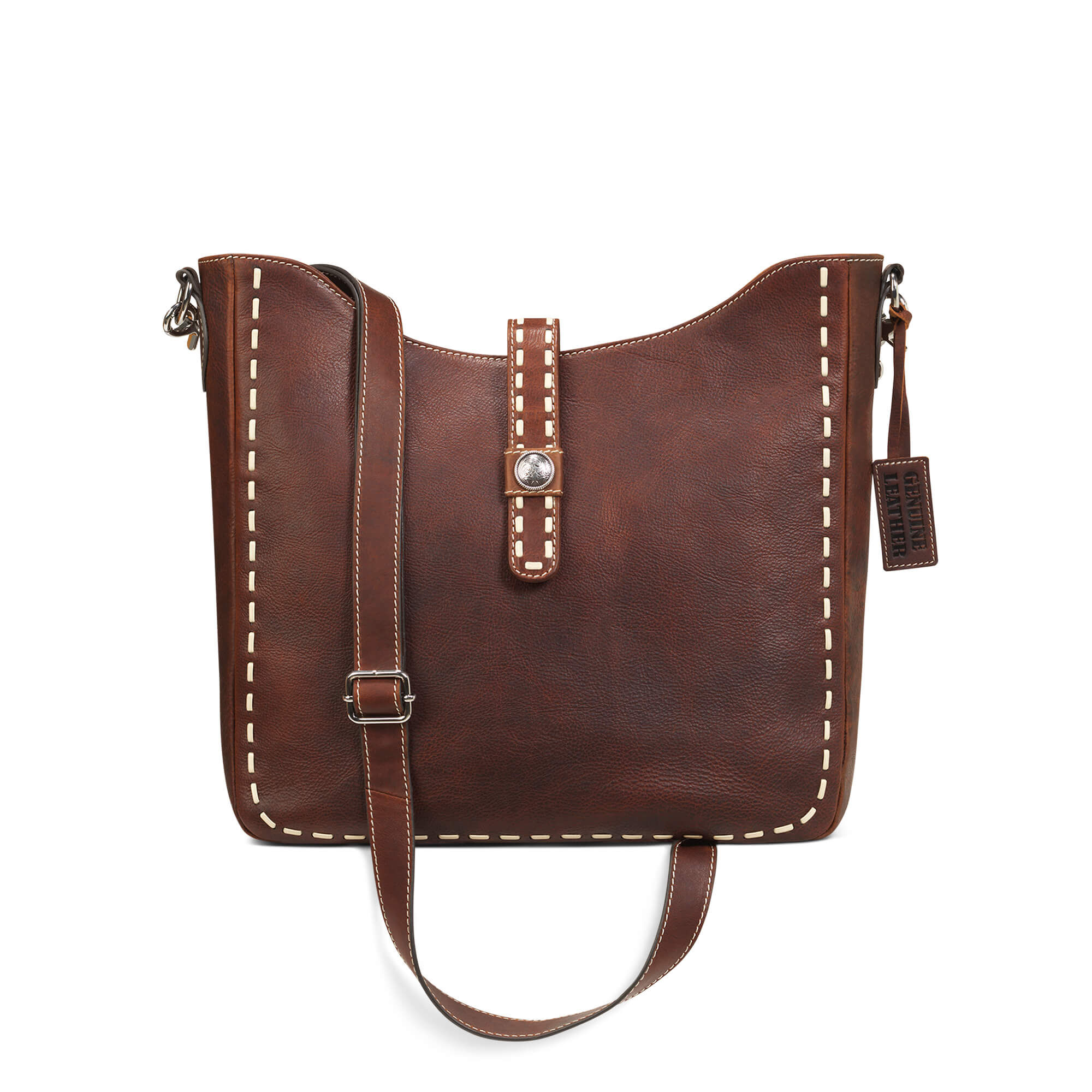 Women's Teagan Large Crossbody Bag in Brown, Size OS, by Ariat