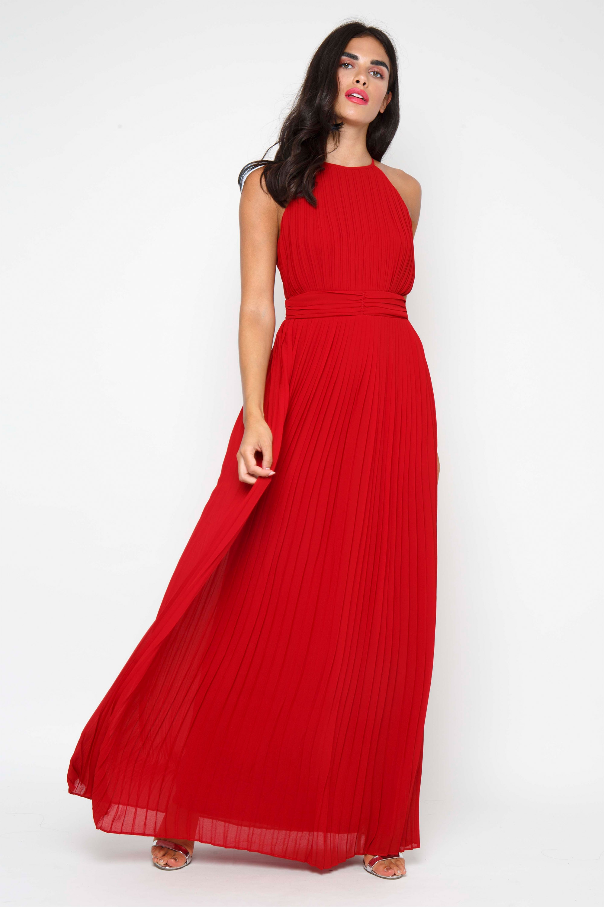 TFNC Serene Winter Wine Maxi Dress