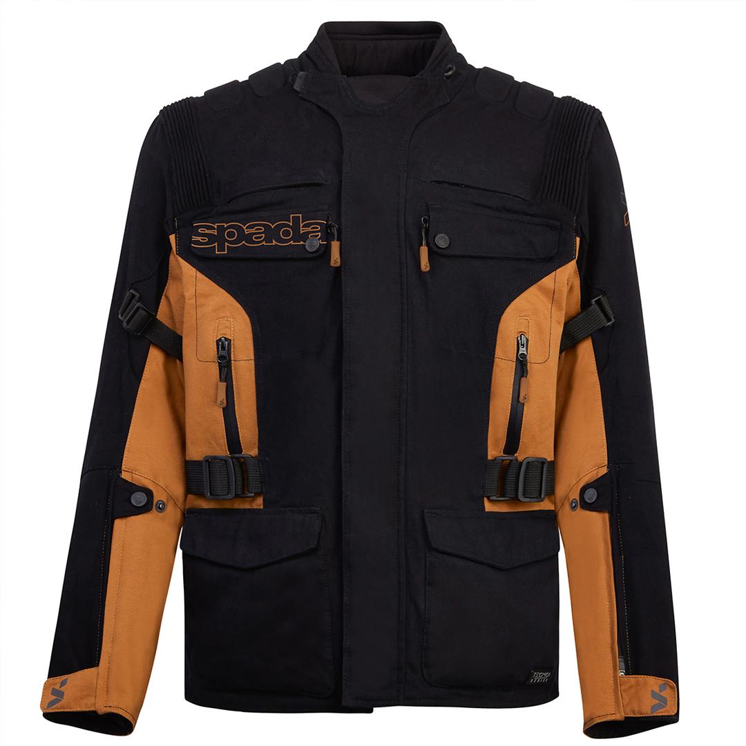 Spada Ascent V CE WP Jacket Black Tan