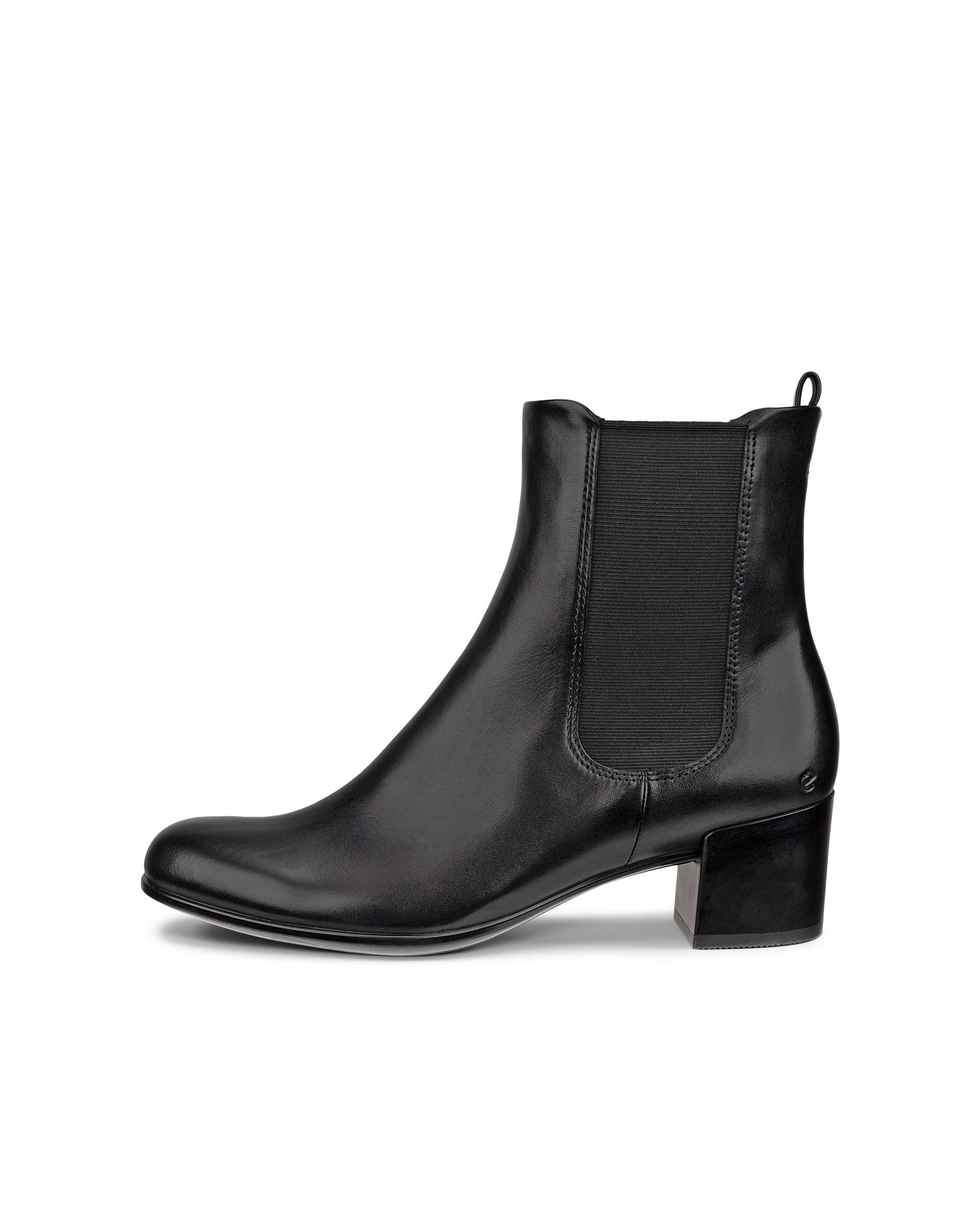 ECCO DRESS CLASSIC - Women's Leather Chelsea Boot - Black