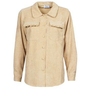 Betty London PATISSONE women's Jacket in Beige