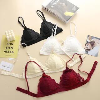 Lace Bralette Black