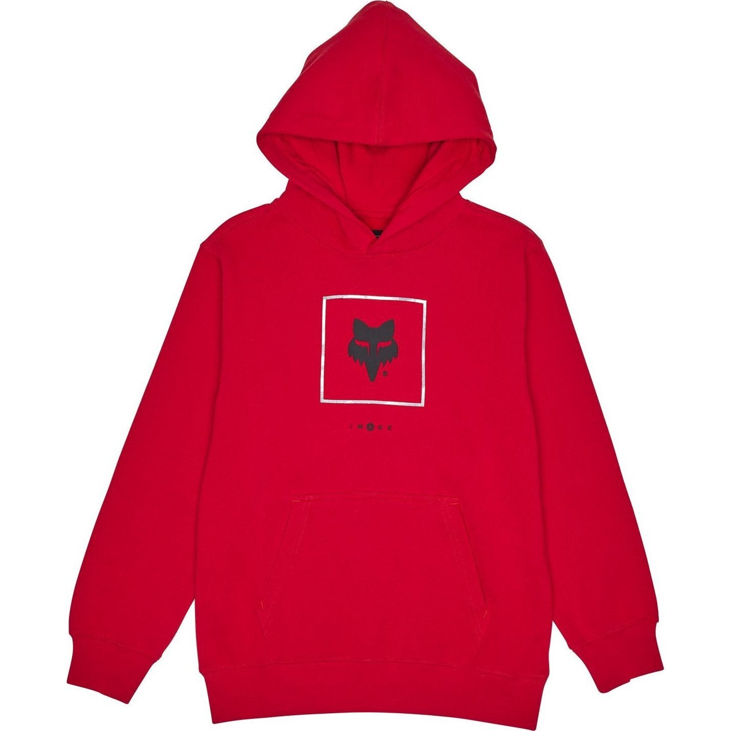 Fox Racing Atlas Youth Fleece Pullover Hoodie - Flame Red Y