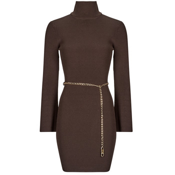 MICHAEL Michael Kors BELTD MINI DRS women's Dress in Brown
