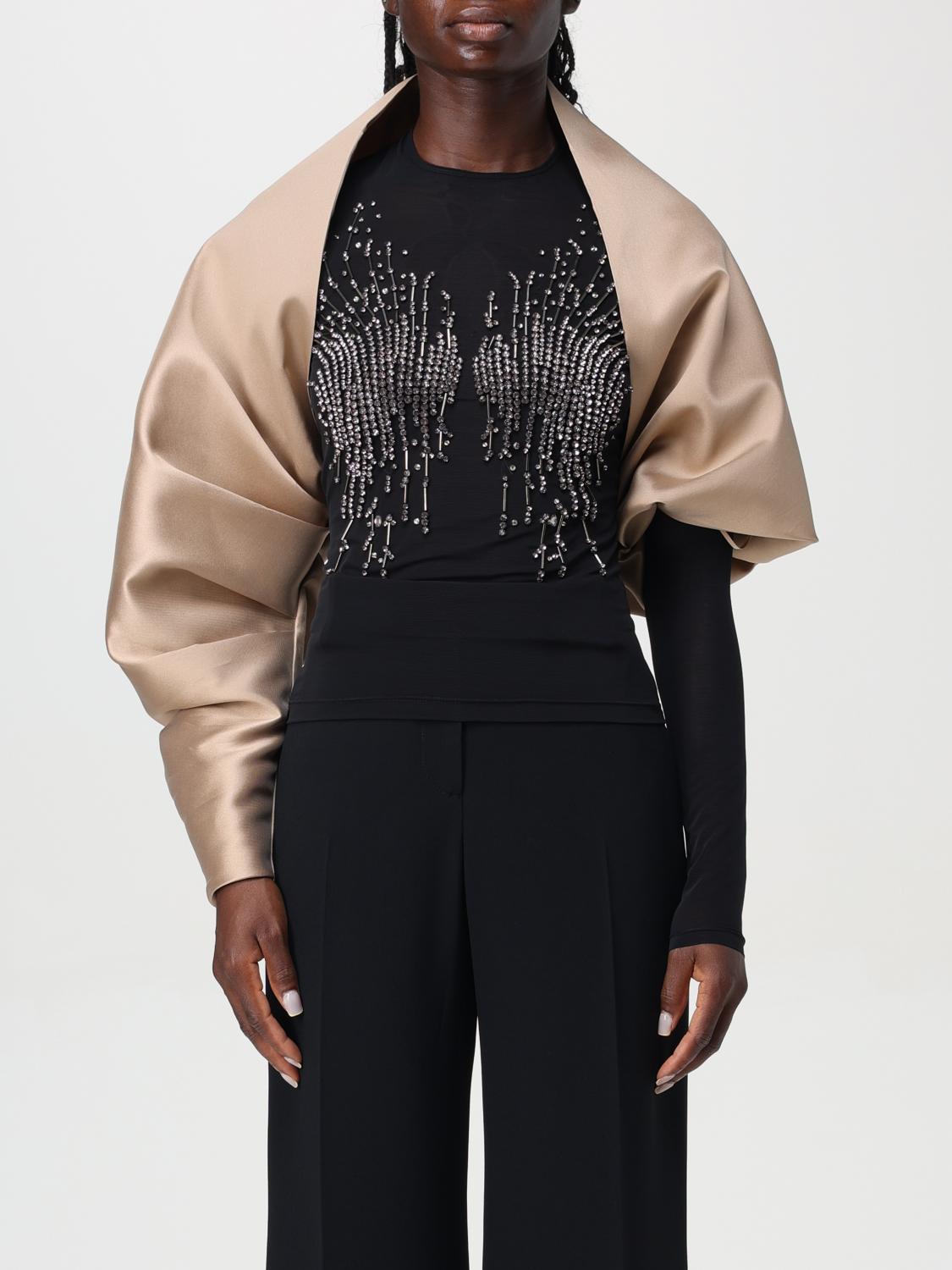 ALBERTA FERRETTI Jacket Woman color Gold