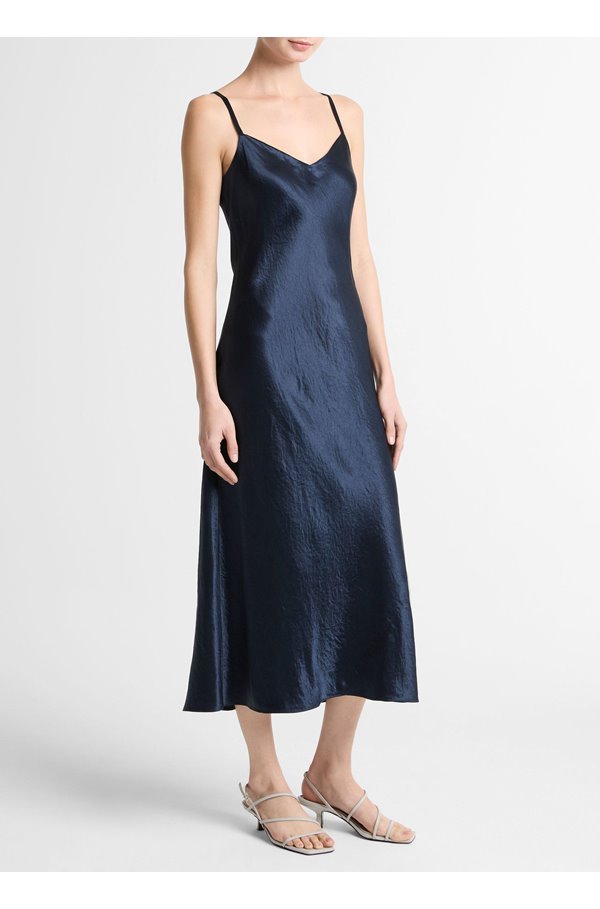 Vince - V-Neck Slip Dress in Coastal