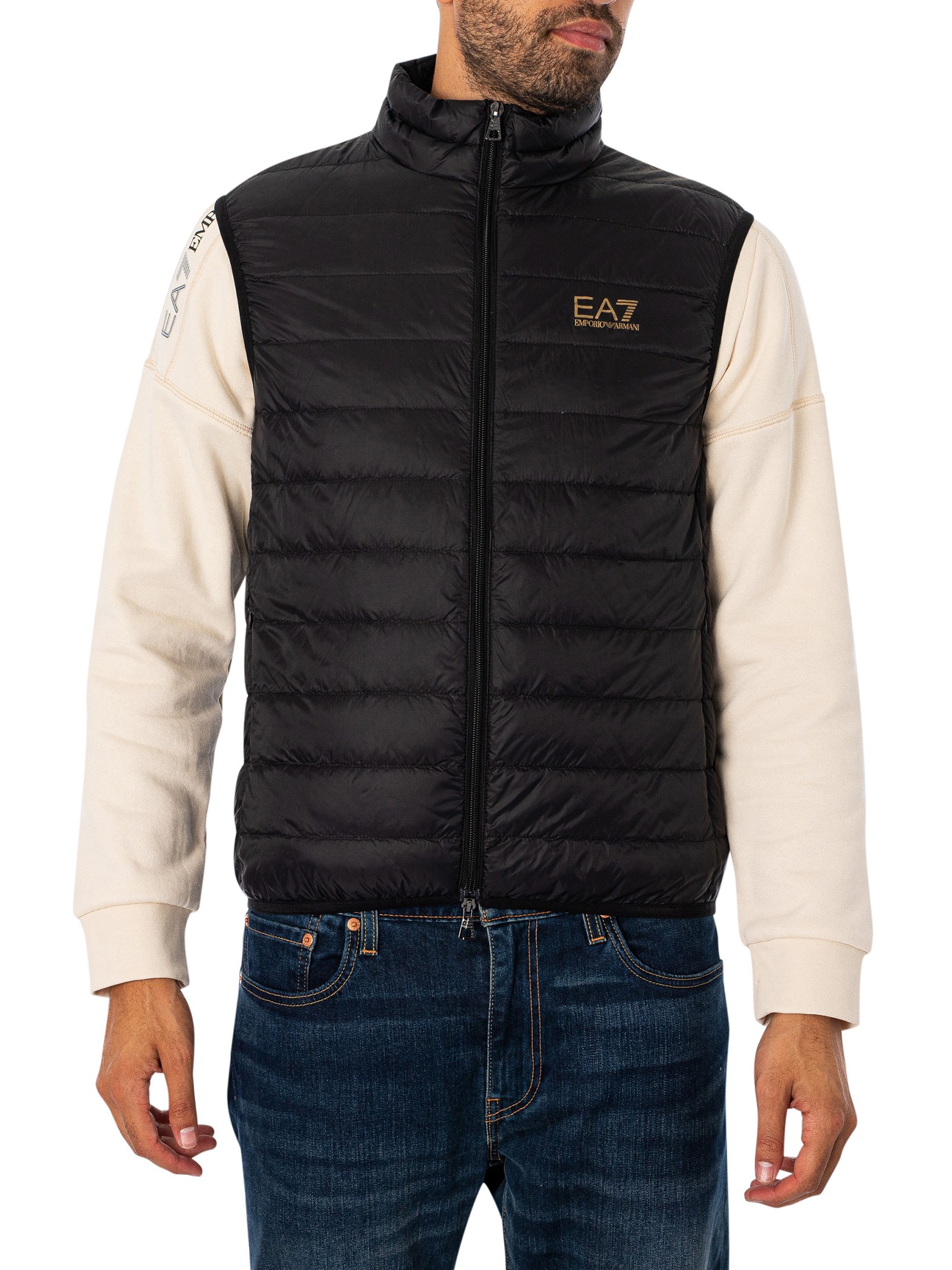 Woven Down Gilet